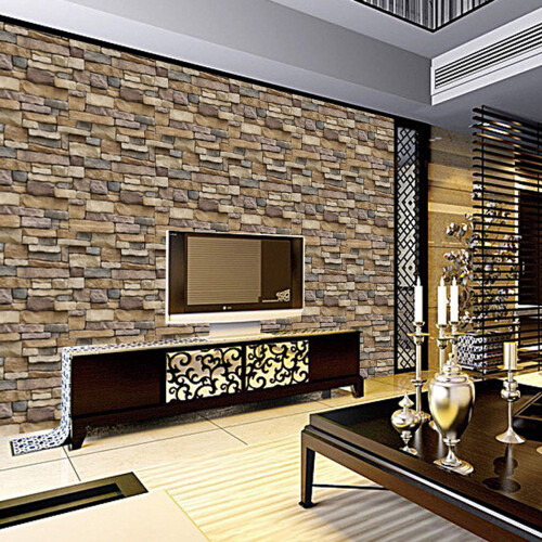SelF Adhesive Wallpaper Brick Pattern Peel stick Wallpaper Wall Stickers 2