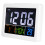 LCD Digital Alarm Clock Student Large Screen Time Temperature Display 5