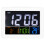 LCD Digital Alarm Clock Student Large Screen Time Temperature Display 4