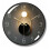 Luminous Wall Clock - Radio-Controlled - 4 Blue LEDs - Darkness Detector - 3 Lighting Modes: Permanent/Off or Automatic - 30 cm 1