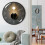 Luminous Wall Clock - Radio-Controlled - 4 Blue LEDs - Darkness Detector - 3 Lighting Modes: Permanent/Off or Automatic - 30 cm 4