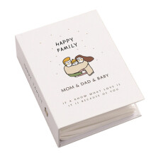 4 Inch Mini Photo Album Uniform Inner Core Pockets Small Picture Album with Natural Page Turning