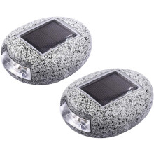 Solar Rock Lights Garden Stone Rock Lights LED Solar Waterproof Light for Patio Lawn Lamp Yard Walkway Driveway