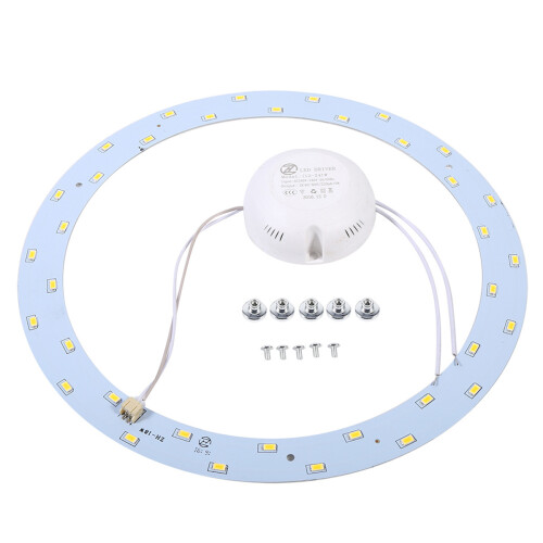18W 220V 5730 SMD Circle Light LED Panel Round Ceiling Lamp Board Bulb Replacement Warm White 1