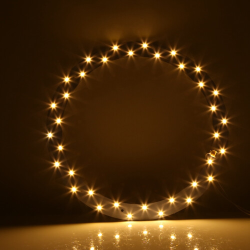 18W 220V 5730 SMD Circle Light LED Panel Round Ceiling Lamp Board Bulb Replacement Warm White 2