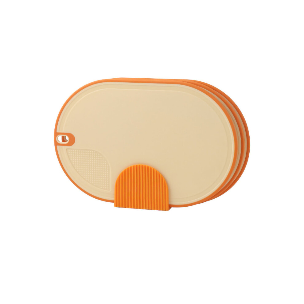 Cutting Board Food Grade Double Sided Prevent Slip Plastic Chopping Board with Holder Base for Meat Vegetable 3pcs-image-OPC-PMHGJPG-NEW