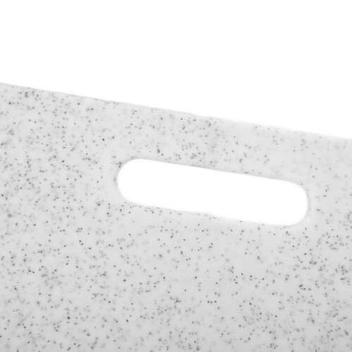 3Pcs White Cutting Board Set Imitation Marble Pattern DoubleSided Chopping Board Kitchen Accessory 2