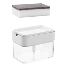 Cutlery Soap Dispenser Kitchen - Sponge Holder Sink Dish Soap Dispenser