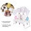 Plastic Fondant Cake Nozzle Tips Bags Stand Holder Baking Pastry Tools Accessory 4