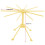 Noodles drying rack Pasta drying rack Vertical dryer Foldable kitchen tools (Yellow) 6