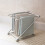 Plastic Stable Folding Towelcloth Dishcloth Rack Organizer Holder Kitchen (Grey) 3