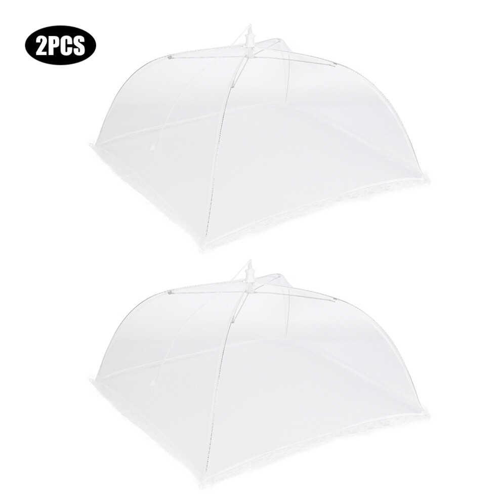Household Foldable Meal Mesh Cover Portable Food Umbrella Picnic Tent Mesh Net-image-OPC-PMHGM7M-NEW
