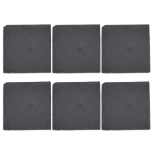Gorgeous Slate Stone Coasters Bulk Square Slate Stone Cup Coaster for Drink Bar Kitchen Home