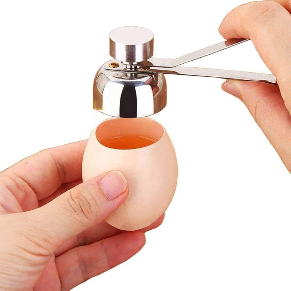 Shell Opener,Stainless Steel Egg Topper Opener Boiled Raw Egg Open Scissors Breakfast Shell Separator Remover Tool for Hard Boiled-image-OPC-PMHGMQS-NEW
