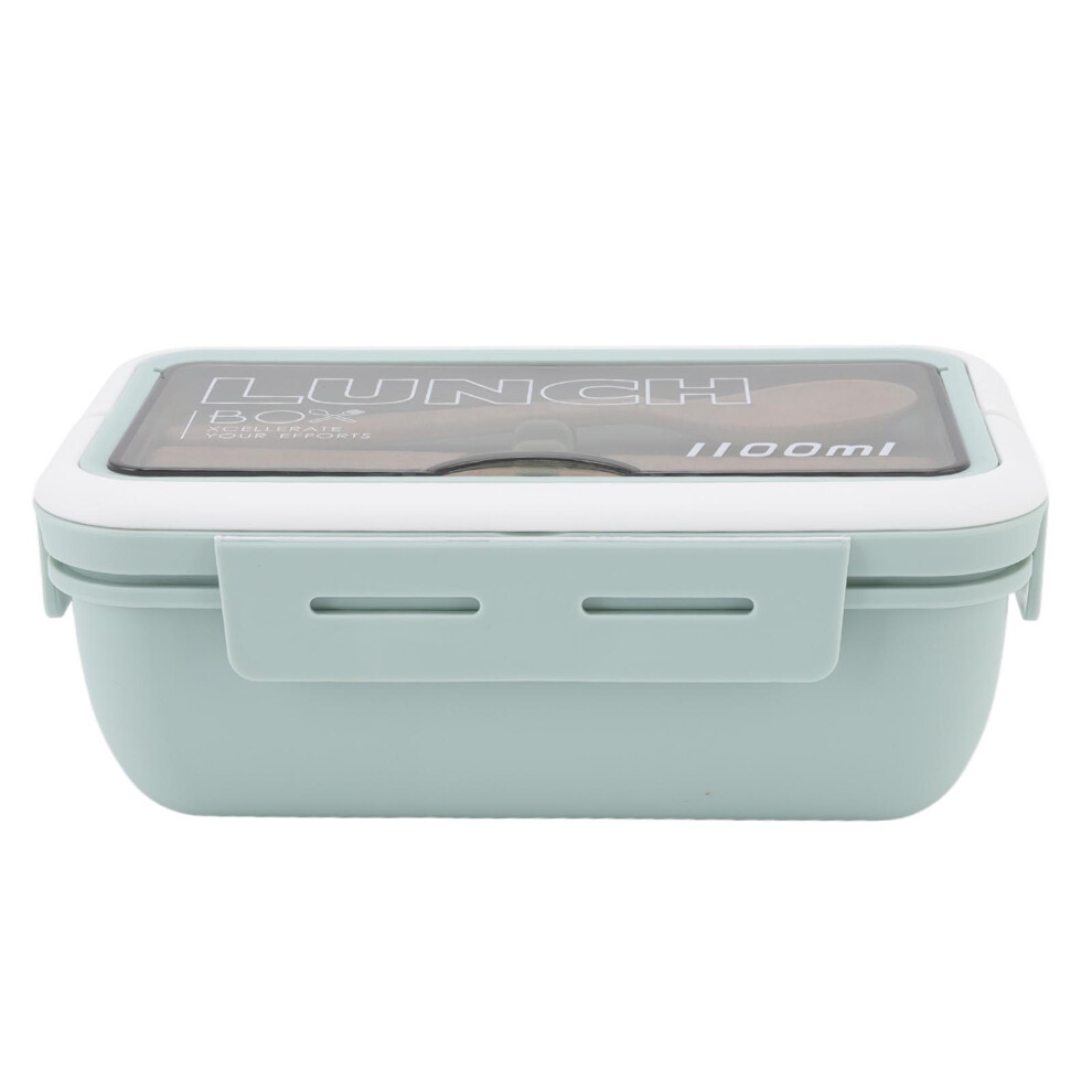 Compartment Lunch Box 2 Compartments 1100ml Loveliness Adult Bento Box with Spoon Chopsticks for Office School-image-OPC-PMHGNJ8-NEW