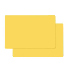 Silicone Mats for Kitchen Counter, Large Silicone Countertop Protector , Nonskid Heat Resistant Desk Saver Pad - Yellow