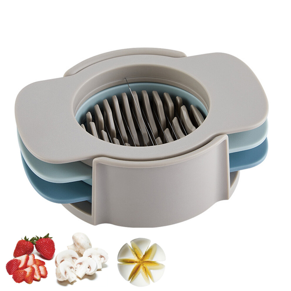 Egg Slicer for Hard Boiled,Egg Cutter,Strawberry Slicer, Slicer Stainless Steel Wire Multipurpose Egg Slicer Dicer-image-OPC-PMHGQRM-NEW