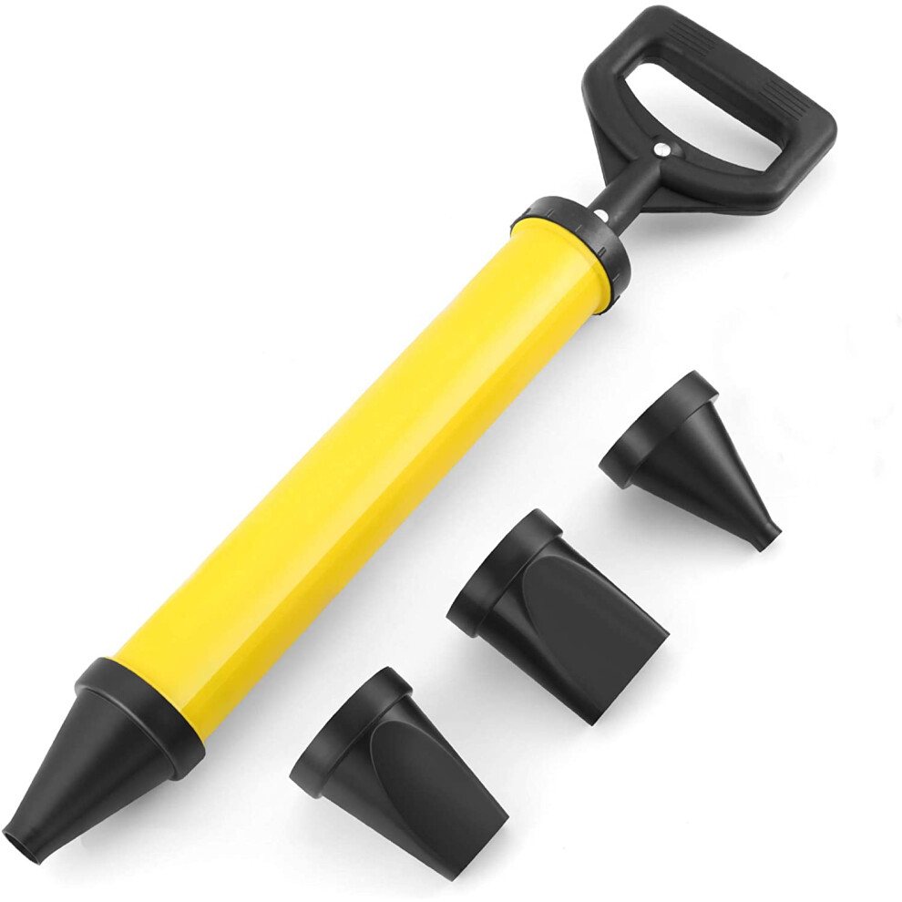 Mortar Syringe, Grout Gun For Mortar, Hand Mortar Pump With Accessory Mortar Press, Mortar Syringe With 4 Nozzles 9183899217986
