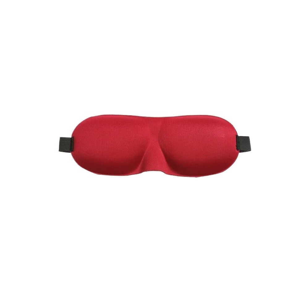 Red Eye Sleeping Masks Unisex Blackout Blindfold Eyemask Model 3D005 Wine Travel Sleep Mask Lightweight Breathable