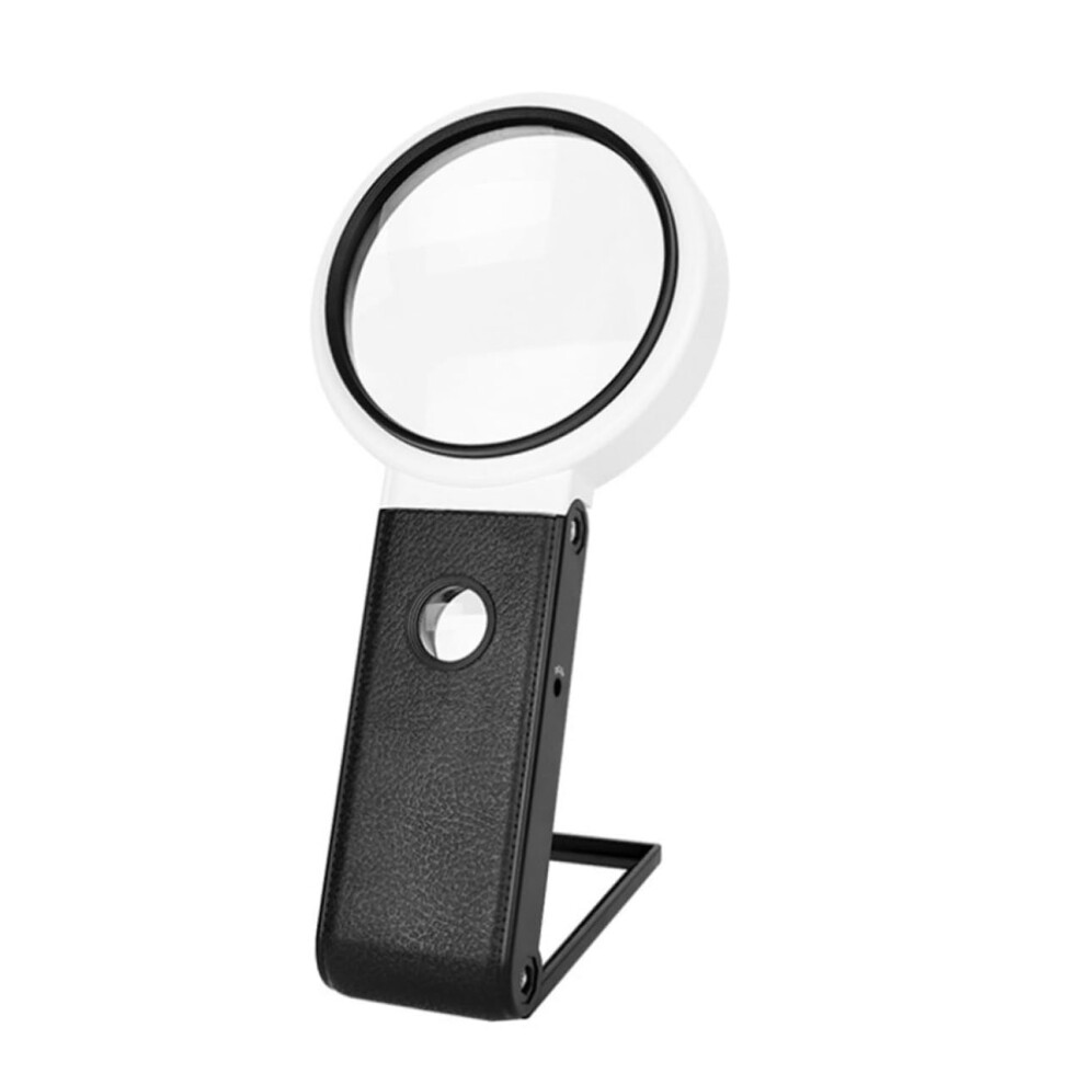 Light Folding Magnifying Glass Lamp Led Ed Reading Magnifier For Sewing, Jewelry Repair, Craft