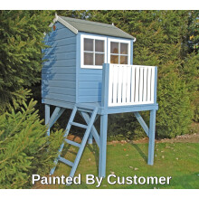 Shire Bunny on Platfom 6x4 Childrens Playhouse with 12mm Shiplap cladding