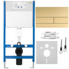 Concealed Cistern Frame K011a-q Rea T Brush Gold