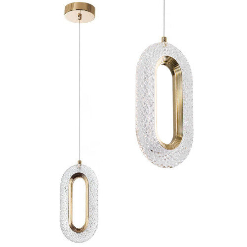 Kristallen Hanglamp G113-1cp Gold
