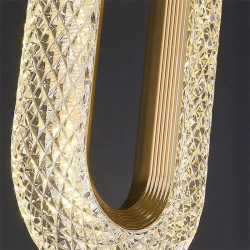 Kristallen Hanglamp G113-1cp Gold 2