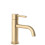 Bathroom Faucet Rea Lungo Gold Brush 1