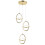 Led-riippuvalaisin G064-3cpr Gold 4