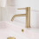 Bathroom Faucet Rea Lungo Gold Brush 2