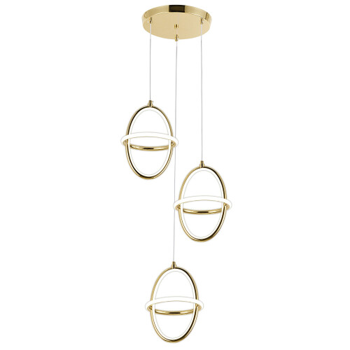 Led-riippuvalaisin G064-3cpr Gold 2