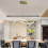 Lampe Suspendue Led App1601-cp Gold 8