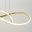 Lampe Suspendue Led App1601-cp Gold 3