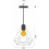 Lampe Light Gold 392197 6