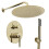 Inbouw Regendoucheset Rea Argon Gold + Box 1