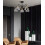 Κρεμαστό Φωτιστικό G085-5c Black Grey 6
