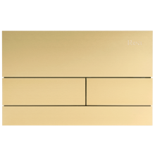 Toilet Flush Button Wc Rea T K011a-q Gold Brush