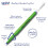 SWASH KOMFIGRIP HANDWRITING PEN BLUE 2
