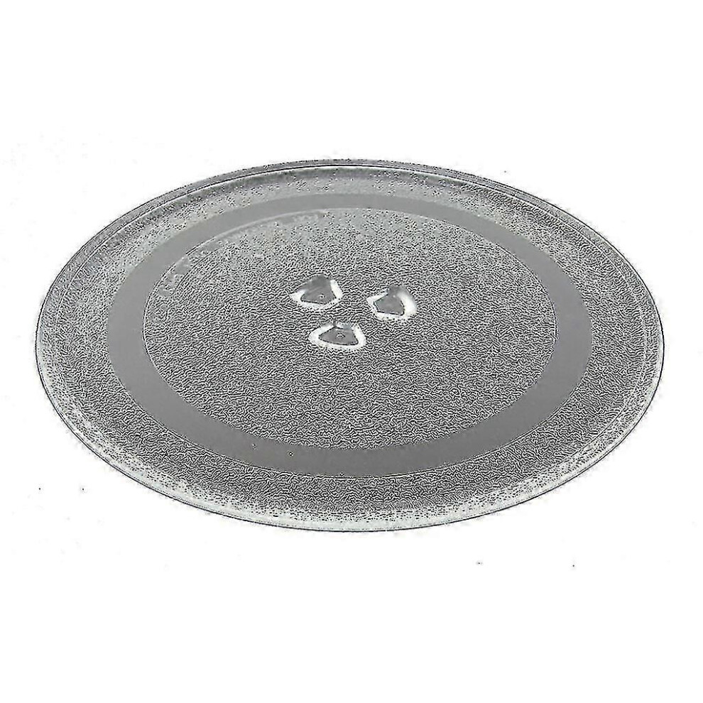 Kikidex (As Show, One Size) Daewoo Microwave Turntable 245Mm 9.5 Inches 3 Fixings Dishwasher Safe
