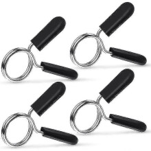 (As show, One size) Dumbbell Locks 30mm, 4 Pieces Spring Locks, Metal Locks, Spring Locks, Spring