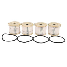 (As show, One size) 4pcs 2010pm 2010tm Filter Elements For 500fg Fuel Engine Fuel Water Separator Replacement Truck Kit