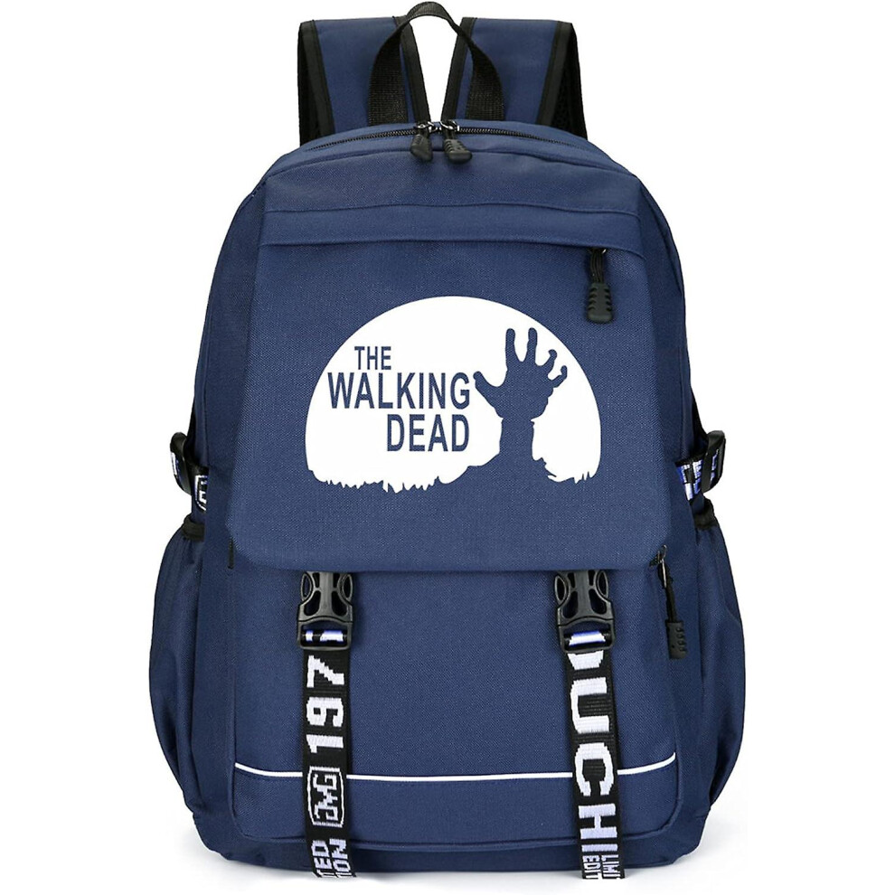 Kikidex (As Show, One Size) Czanlgd The Walking Dead Student Bookbag-Druable Laptop Bag For Teen Boys Girls Weight School Backpack Outdoor Bag Light
