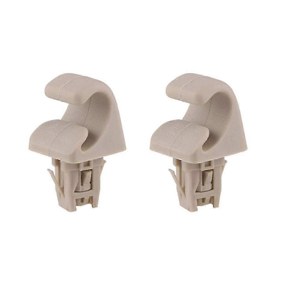 Kikidex (As Show, Bg) Sun Visor Clip Hook Bracket Retainer For Camry-Corolla Matrix-Prius 74348-33040