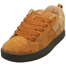 (9.5) DC Shoes Court Graffik Se Mens Skate Trainers in Wheat