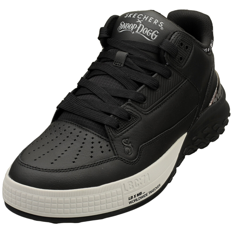 Skechers (10) Snoop Dogg Sizzle Mens Fashion Trainers In Black