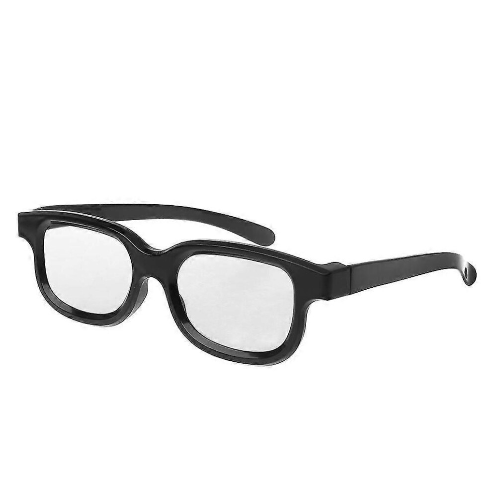 Kikidex (As Show, One Size) 3D Polarized Glasses 3D Glasses No Flash 3D For Tv/Movies/Cinema Black
