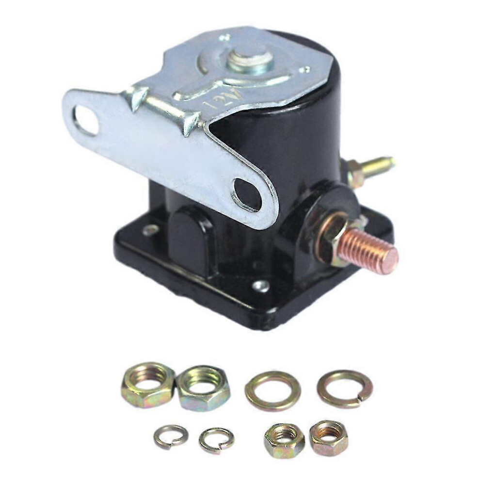 Kikidex (As Show, One Size) Solenoid-Relay 12V For Starter 1965 - 1986 E6ef - 11001 - Aa Sr550x Car Truck
