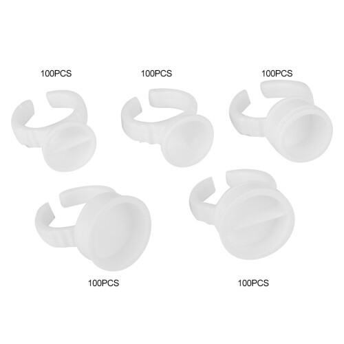 (500Pcs) 500x Einweg-Tätowierungs-Farbtöpfe