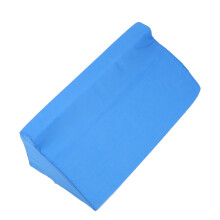 (Blue) Pflegekissen dreieckig, wundlagernd, 50x25x15cm, weiß